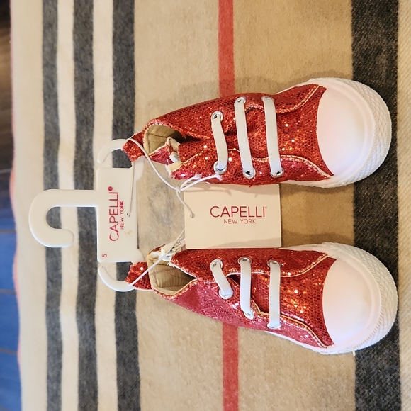 Capelli of New York Other - COPY - Capelli nrw york Red Glitter Hightops Sz 5